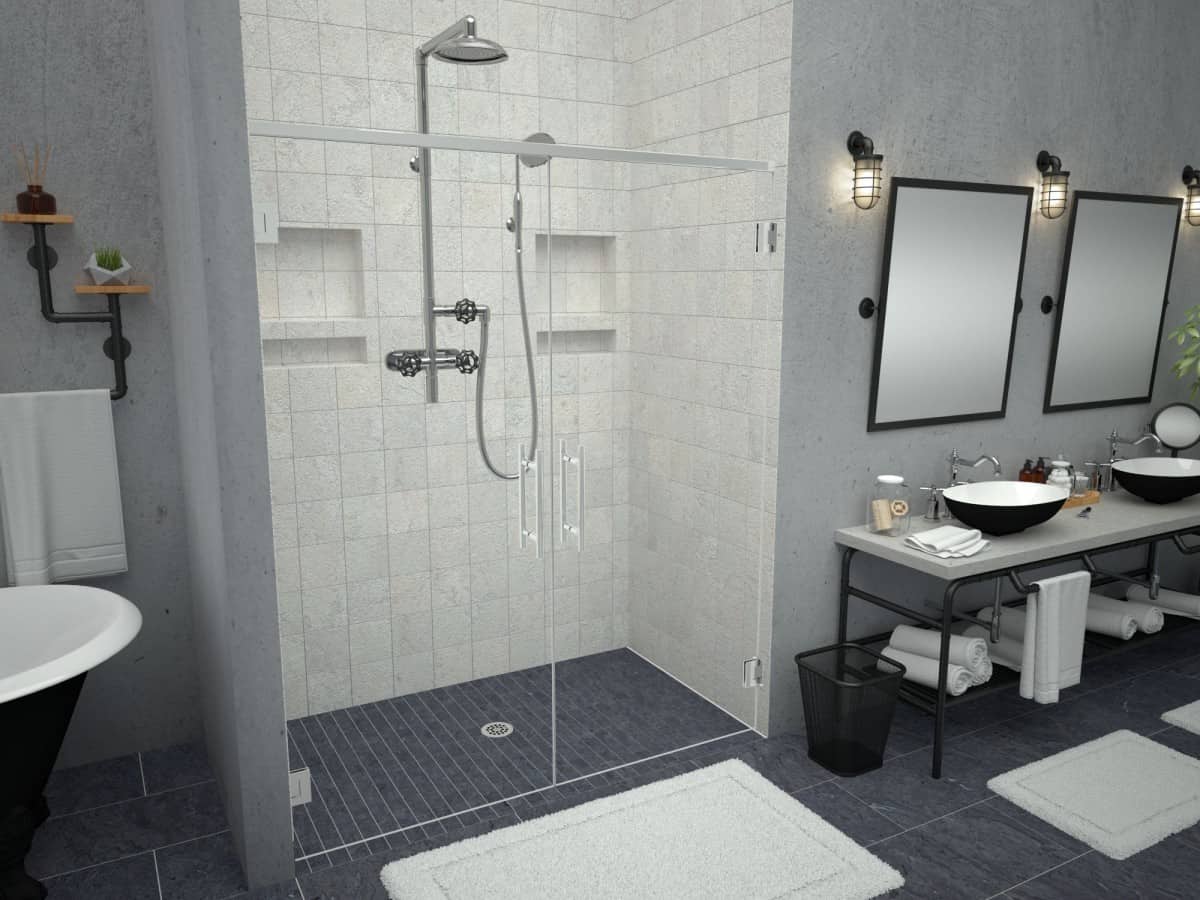 Tile Redi Free Curbless Shower Base